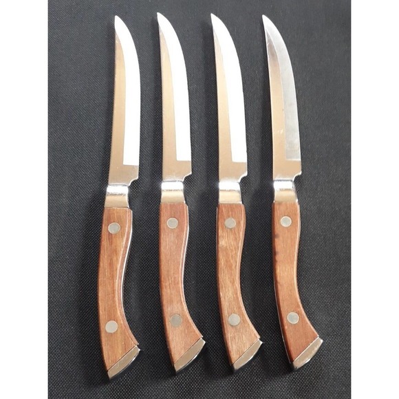 Carvel Hall Kitchen Carvel Hall Vintage Retro 9 Stainless Made In Usa Steak Knives Lord Of 4